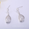 Manufacturer Supplier rose gold plated chandelier earrings of China National Standard